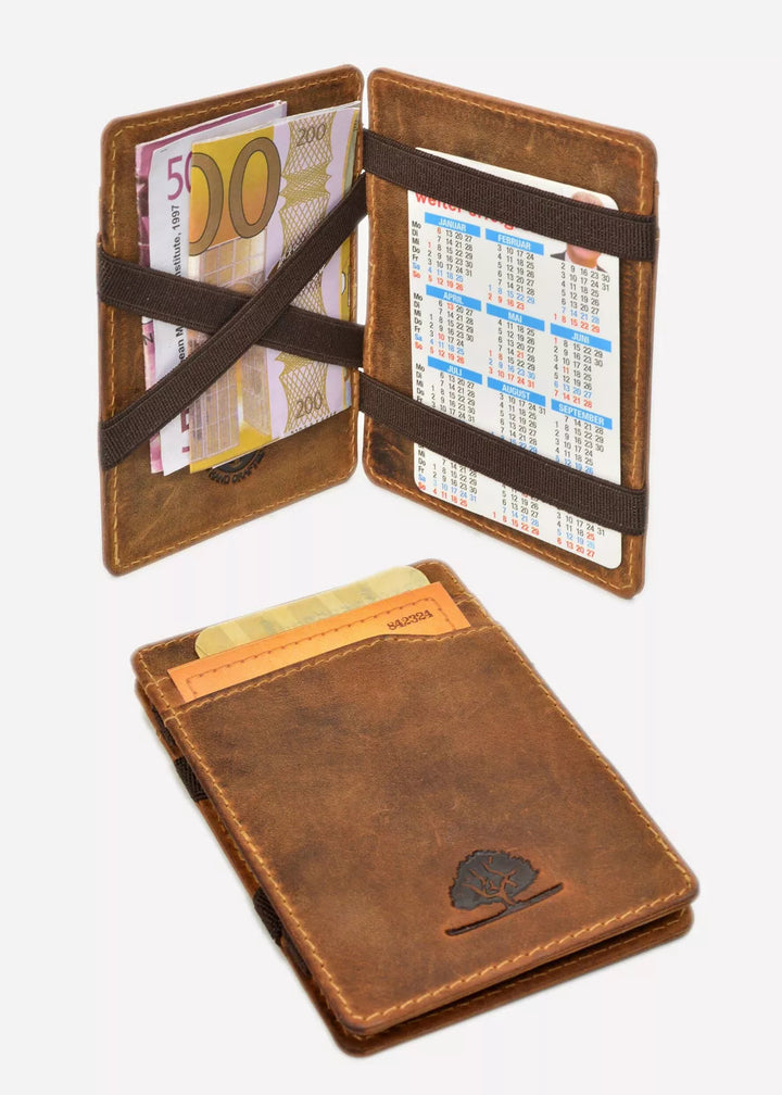 Vintage Magic Wallet ohne Münzfach